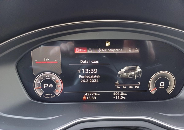 Audi A4 cena 109900 przebieg: 42778, rok produkcji 2022 z Kalety małe 232